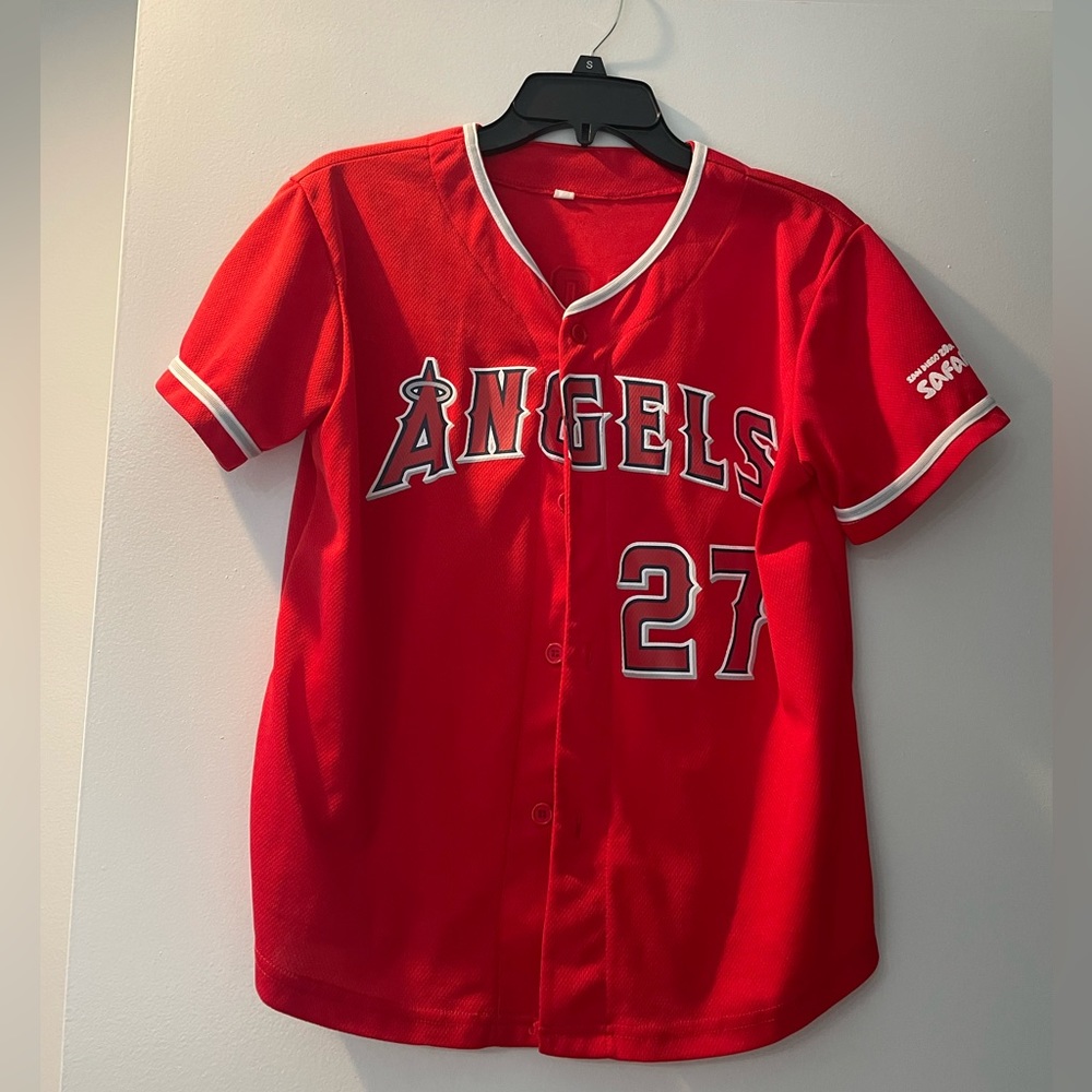 Mike Trout Angels Jersey! Barely worn, perfect for game days